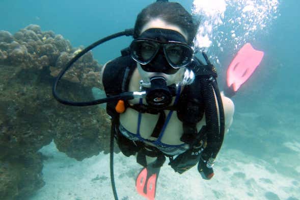 Batismo de mergulho em Dibba Al-Fujairah