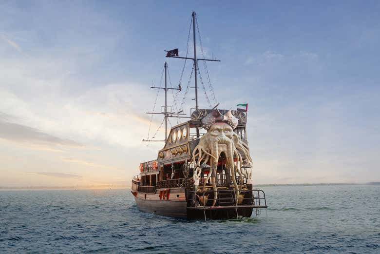 O barco pirata em que zarparemos