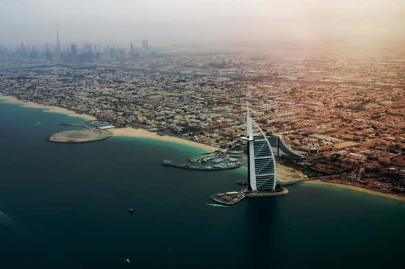 Passeio de lancha por Dubai